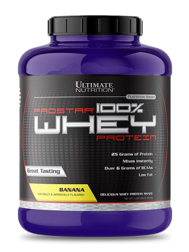 PROSTAR 100% Whey Protein - 5.28 lbs / 80 servicios, banana 1