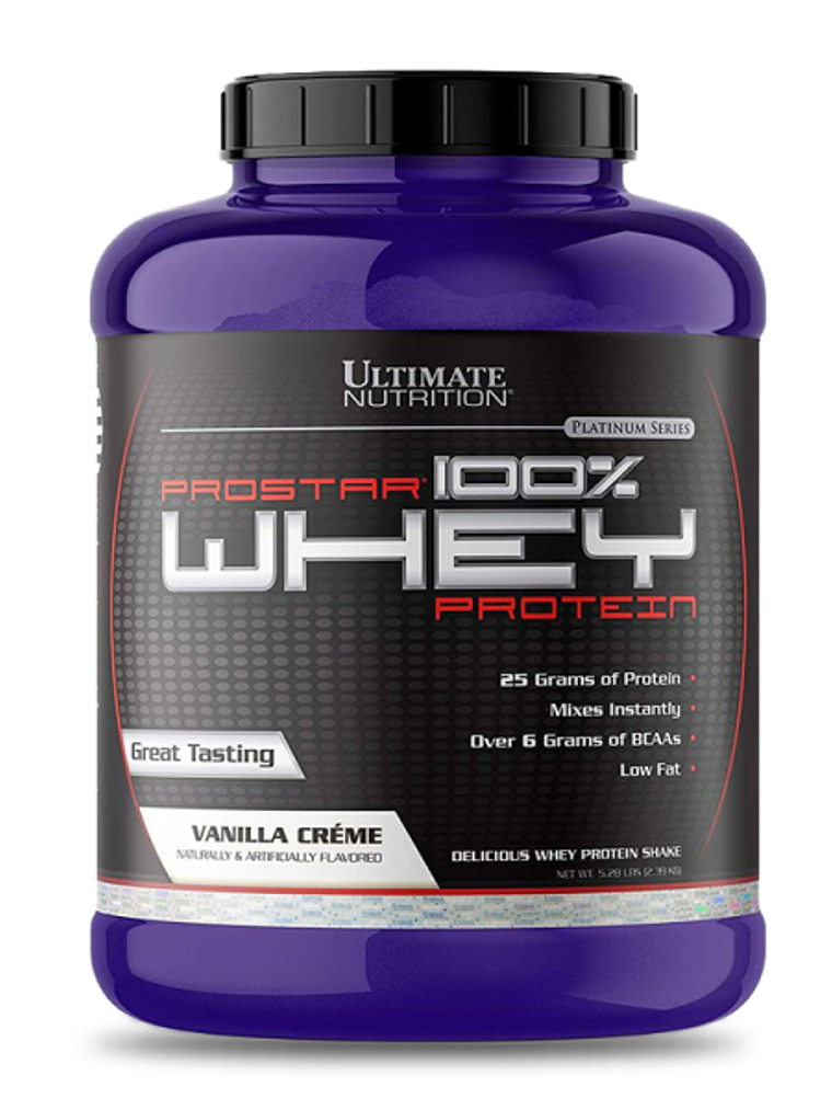PROSTAR 100% Whey Protein - 5.28 lbs / 80 servicios, vainilla créme 1
