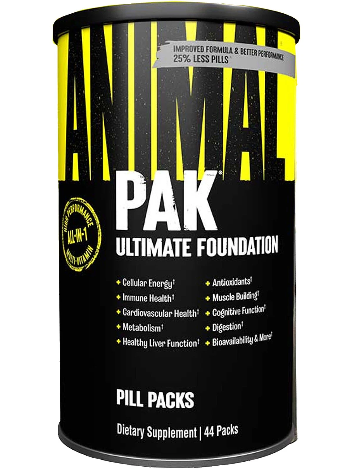 NUTRITION ANIMAL PAK Ultimate Foundation USA - 44 packs / 22 servicios 1