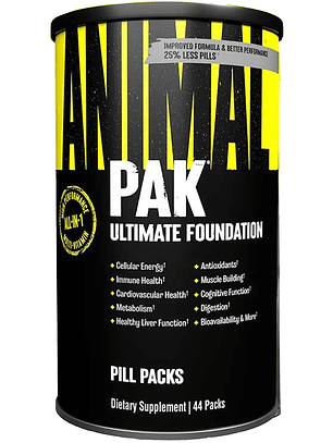 NUTRITION ANIMAL PAK Ultimate Foundation USA - 44 packs / 22 servicios