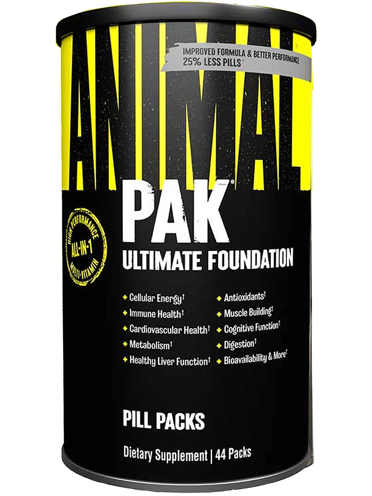 NUTRITION ANIMAL PAK Ultimate Foundation USA - 44 packs / 22 servicios 1