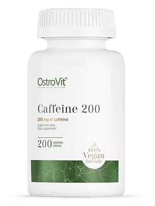 CAFFEINE 200 mg - 200 tabs / 200 servicios $7.500