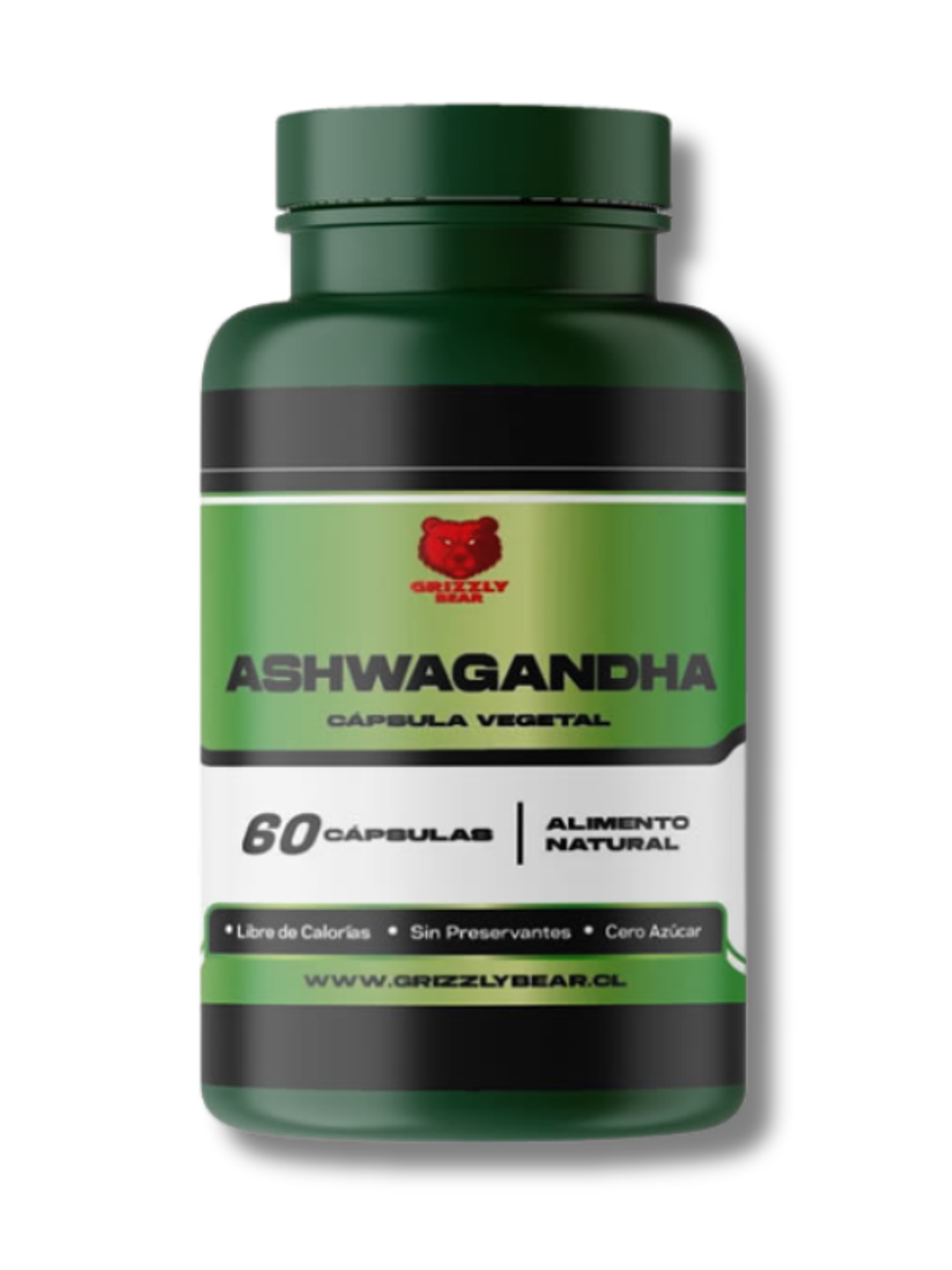 ASHWAGANDHA Cápsula Vegetal - 60 caps / 60 servicios 1