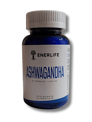 ASHWAGANDHA 1000 mg - 90 caps / 45 servicios