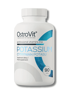 POTASIO Cytrynian Potasu - 90 tabs / 30 servicios