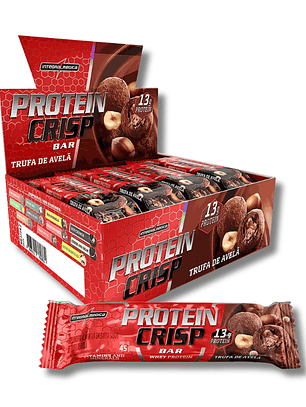 CRISP BAR 13 grs Protein - 12 unidades / 45 grs, trufa de avellana