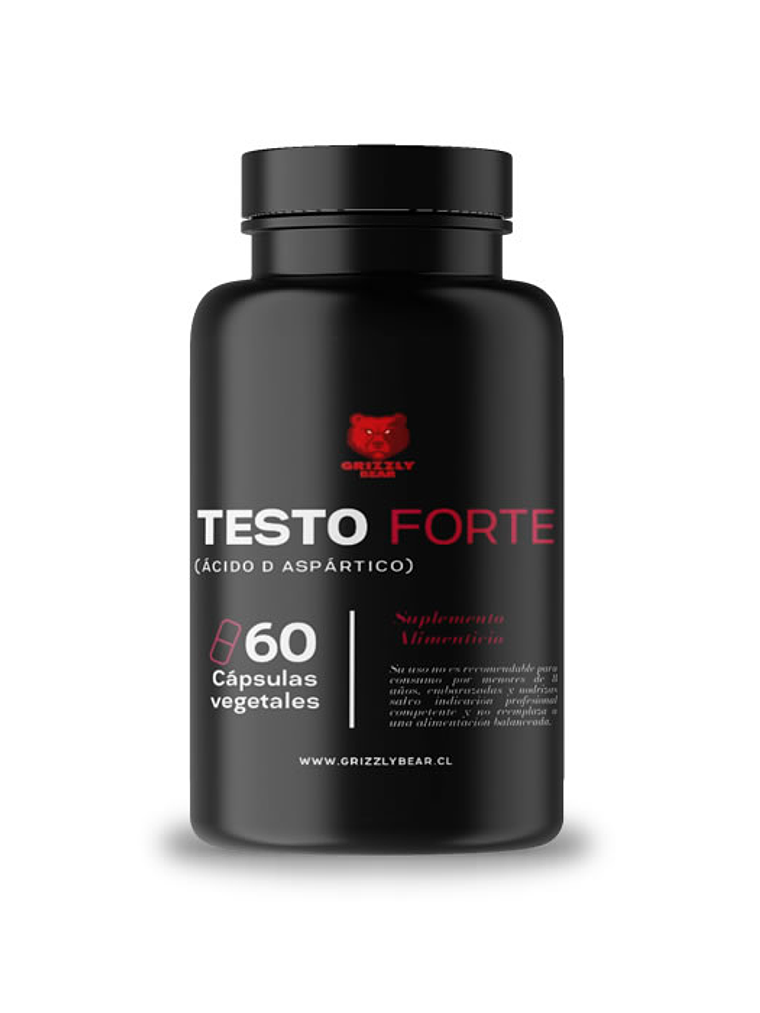 TESTO Forte - 60 caps / 30 servicios 1