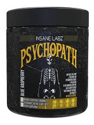 PSYCHOPATH USA - 187 grs / 30 servicios, blue raspberry