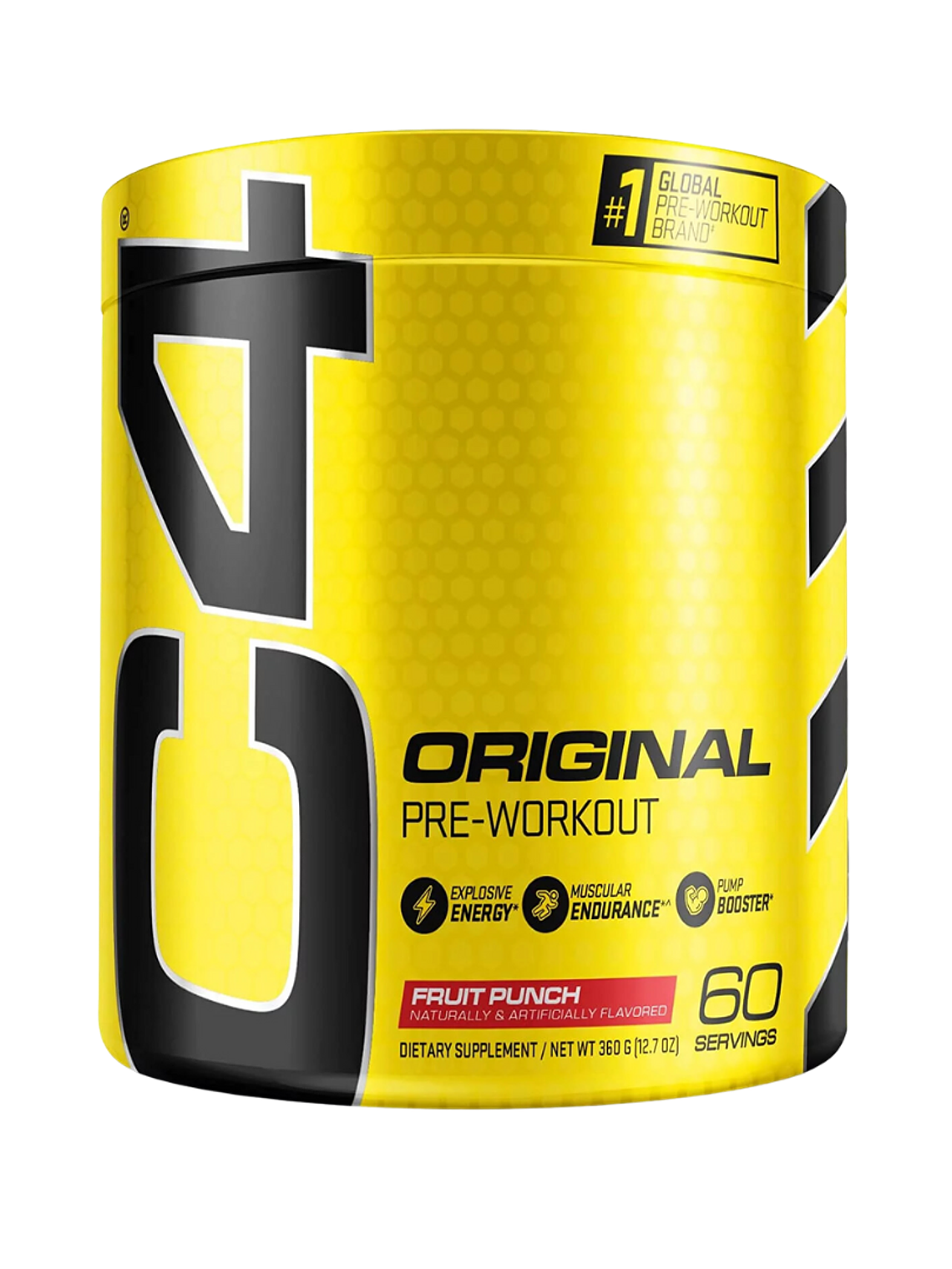 C4 ORIGINAL Pre-Workout USA - 360 grs / 60 servicios, pink lemonade 1
