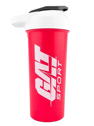 Shaker GAT SPORT c/rejilla mezcladora - CIERRE FÁCIL Pink - 700 ml (Made in USA)