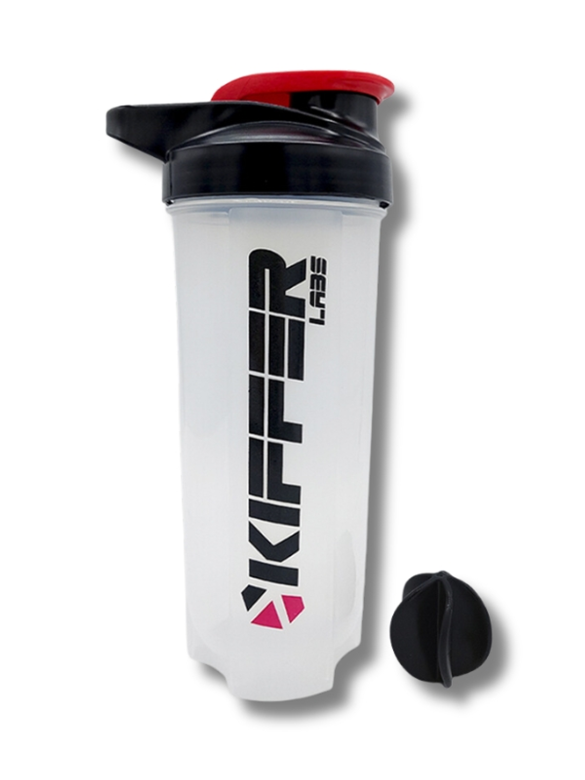 Shaker KIFFER c/batidor Transparente - TAPA ROSCA- 700 ml 1