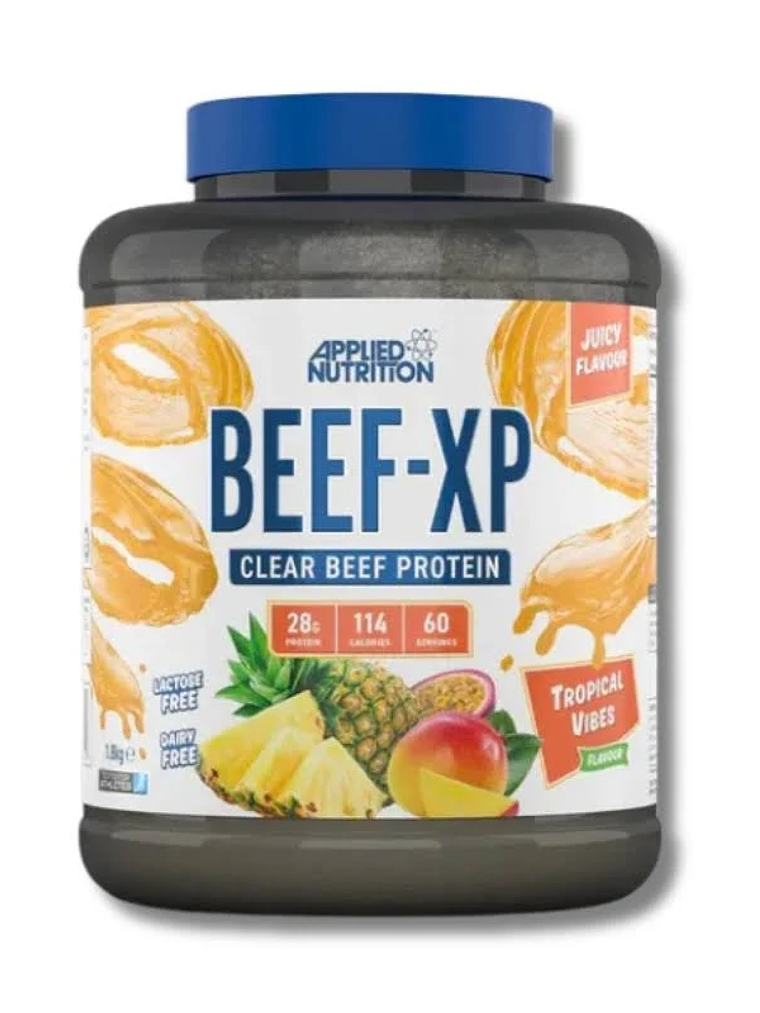 BEEF-XP Clear Protein ISOLATE - 1.8 kgs / 60 servicios, tropical vibes (TEXTURA DE JUGO) 1