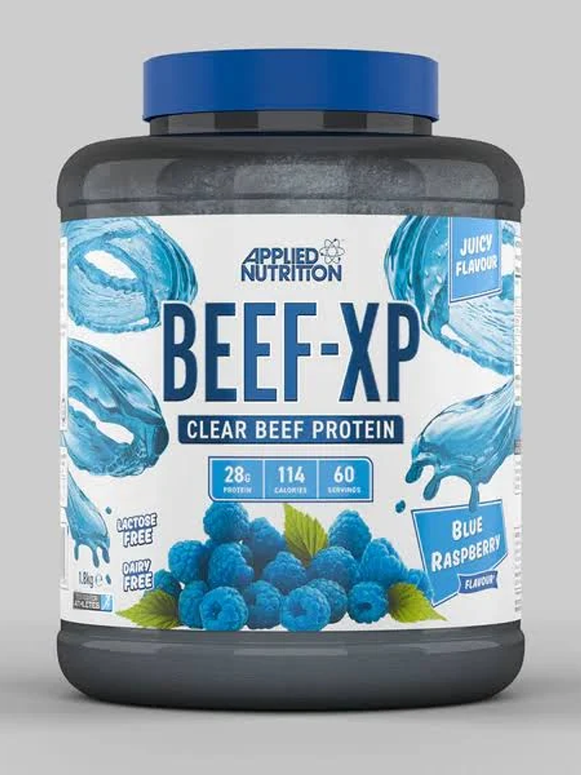 BEEF-XP Clear Protein ISOLATE - 1.8 kgs / 60 servicios, blue raspberry (TEXTURA DE JUGO) 1