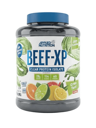 BEEF-XP Clear Protein ISOLATE - 1.8 kgs / 60 servicios, lemon & mint (TEXTURA DE JUGO)