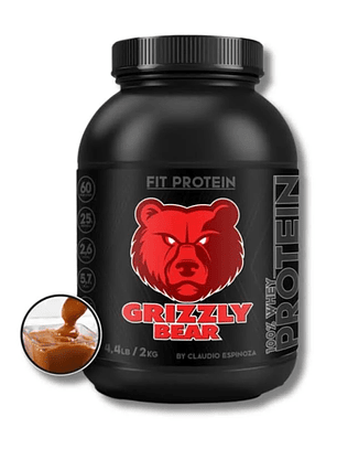 FIT PROTEIN 100% Whey - 4.4 lbs / 60 servicios, dulce de leche