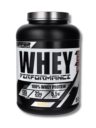 Whey PERFORMANCE 100% Whey Protein - 5 lbs / 67 servicios, vainilla