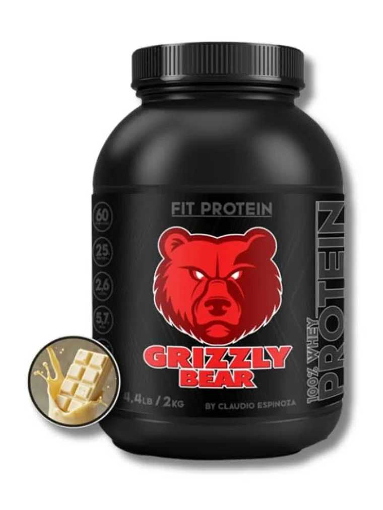 FIT PROTEIN 100% Whey - 4.4 lbs / 60 servicios, chocolate blanco 1