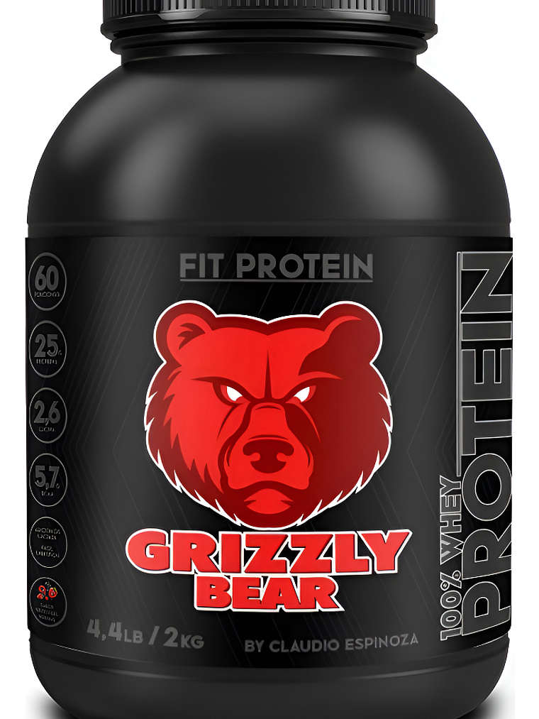 FIT PROTEIN 100% Whey - 4.4 lbs / 60 servicios, frutos rojos 1