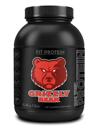 FIT PROTEIN 100% Whey - 4.4 lbs / 60 servicios, mantequilla de maní