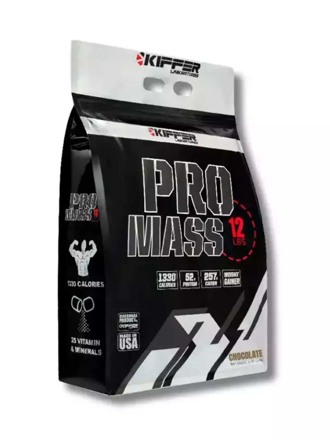 PRO MASS - 12 lbs / 16 servicios, chocolate 1