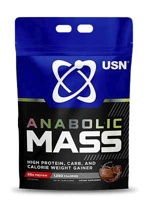 ANABOLIC MASS Wheight Gainer - 12 lbs / 16 servicios, vainilla