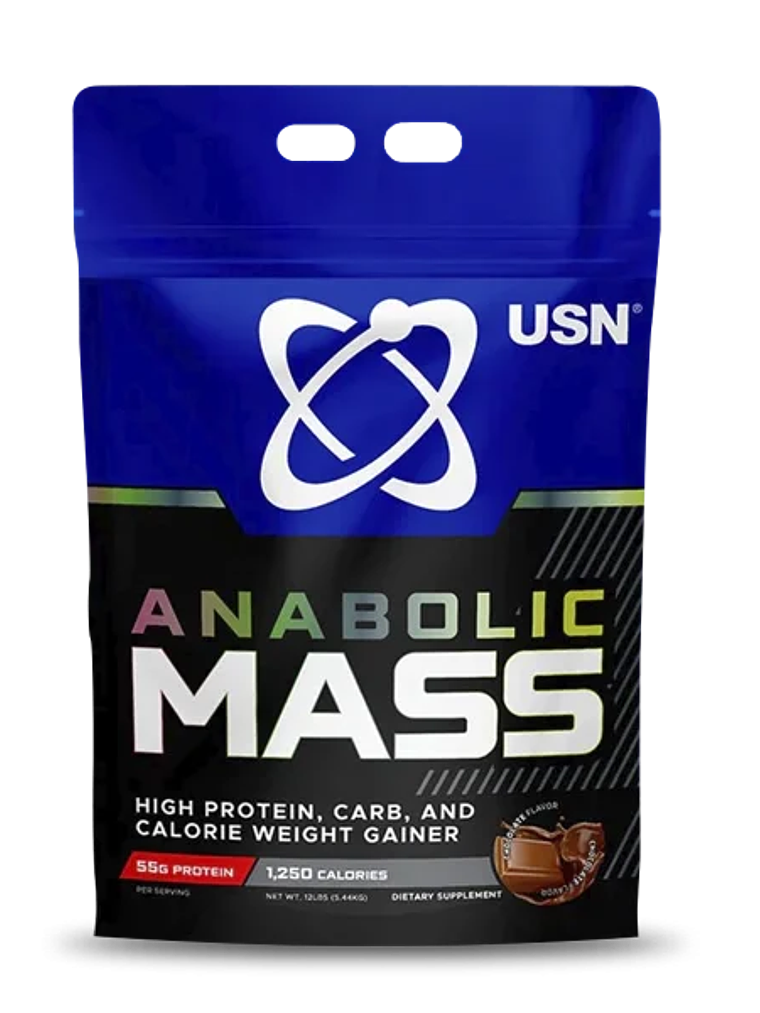 ANABOLIC MASS Wheight Gainer - 12 lbs / 16 servicios, vainilla 1