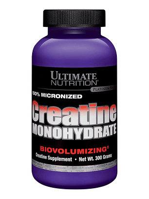 Creatina MONOHYDRATE Biovolumizing - 300 grs / 60 servicios, unflavored