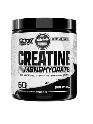 CREATINA Monohydrate - 300 grs / 60 servicios, unflavored