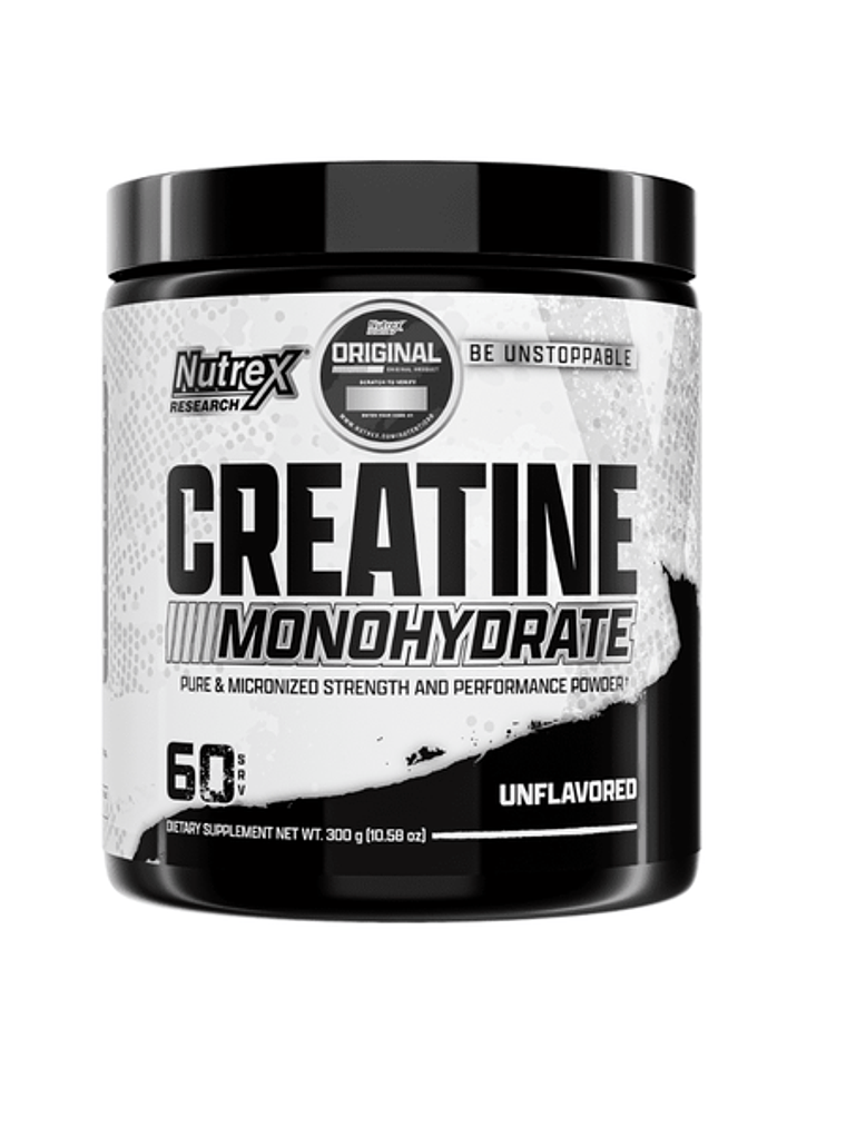 CREATINA Monohydrate - 300 grs / 60 servicios, unflavored 1