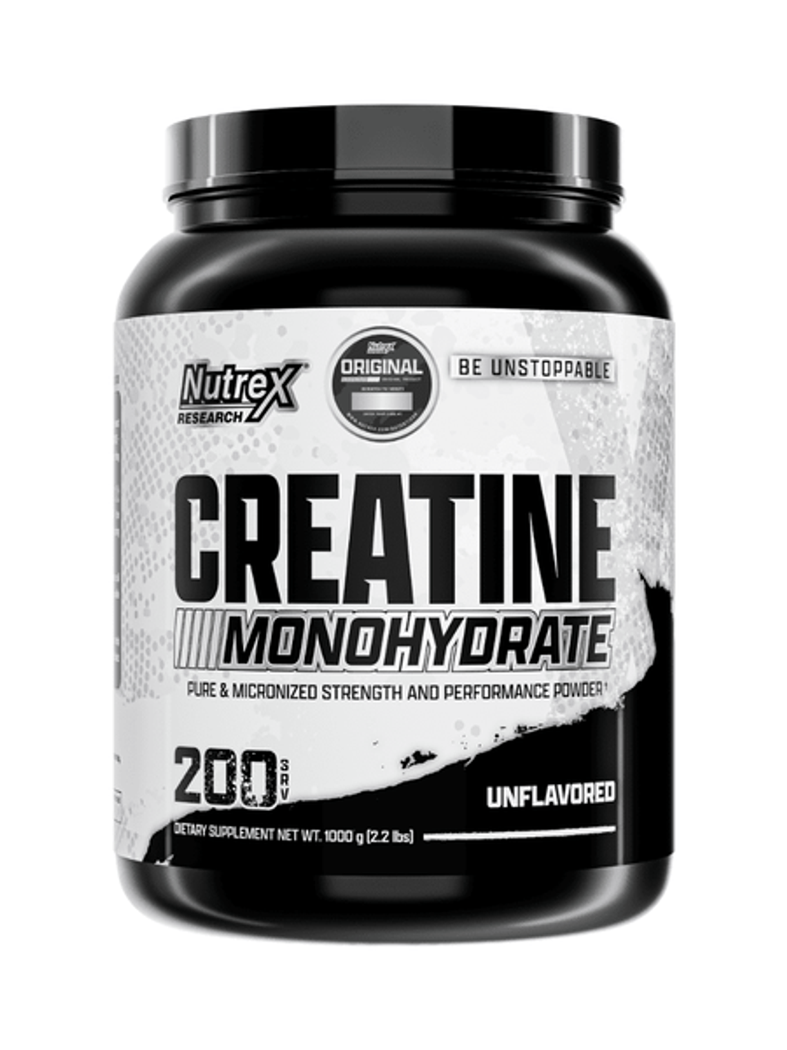 CREATINA Monohydrate - 1 kg / 200 servicios, unflavored 1