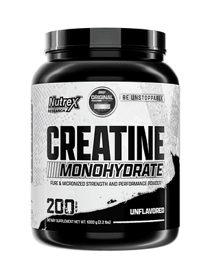 CREATINA Monohydrate - 1 kg / 200 servicios, unflavored