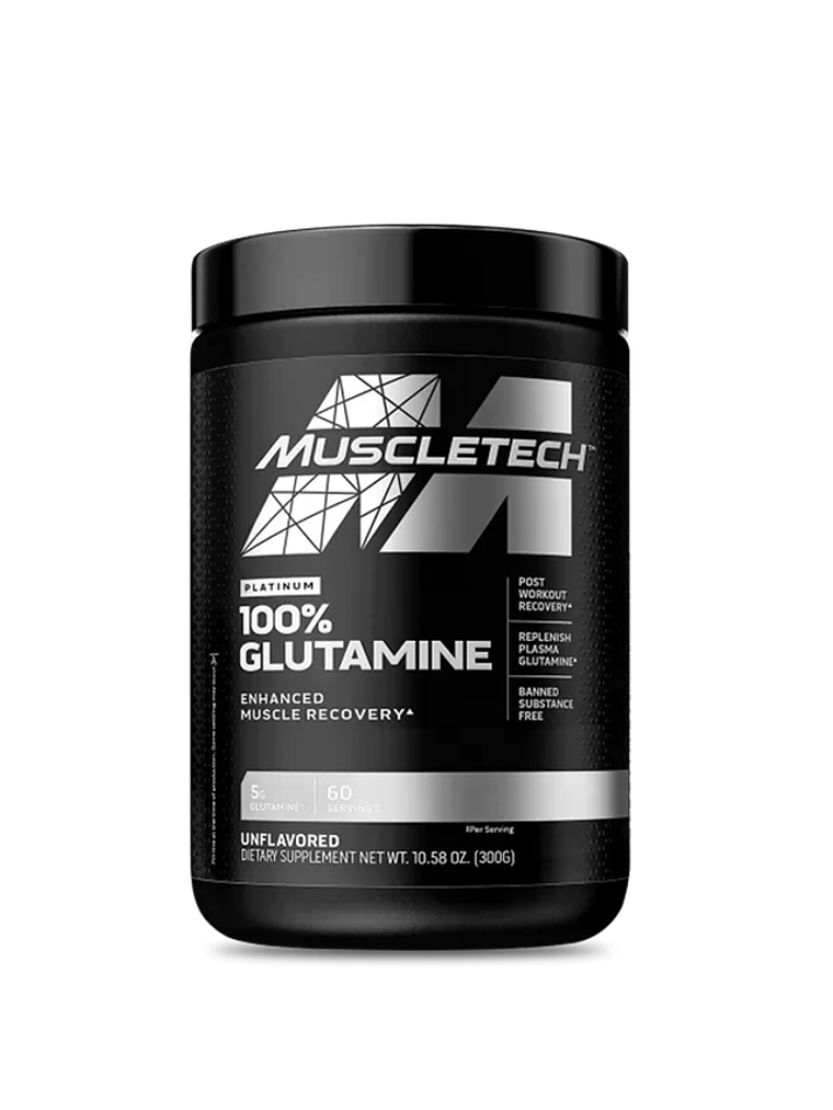 100% GLUTAMINA Platinum - 300 grs / 60 servicios, unflavored 1
