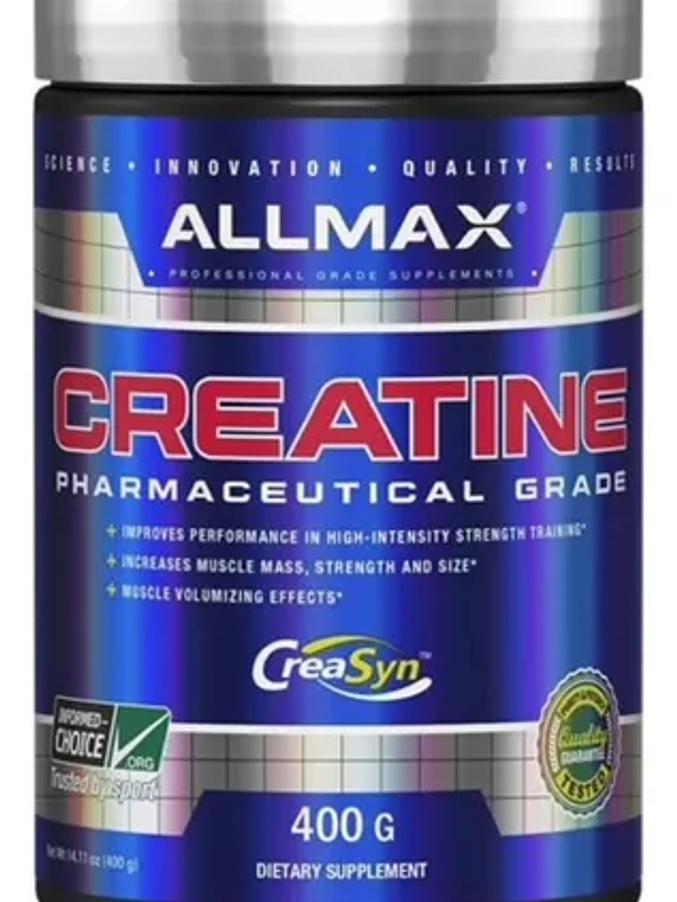 CREATINA MONOHYDRATE Pharmaceutical Grade - 400 grs / 80 servicios, unflavored 1