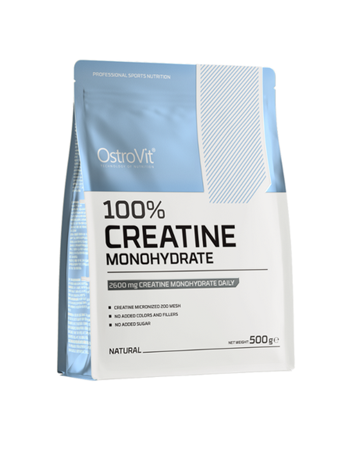 CREATINA Monohydrate - 500 grs / 200 servicios, unflavored 1