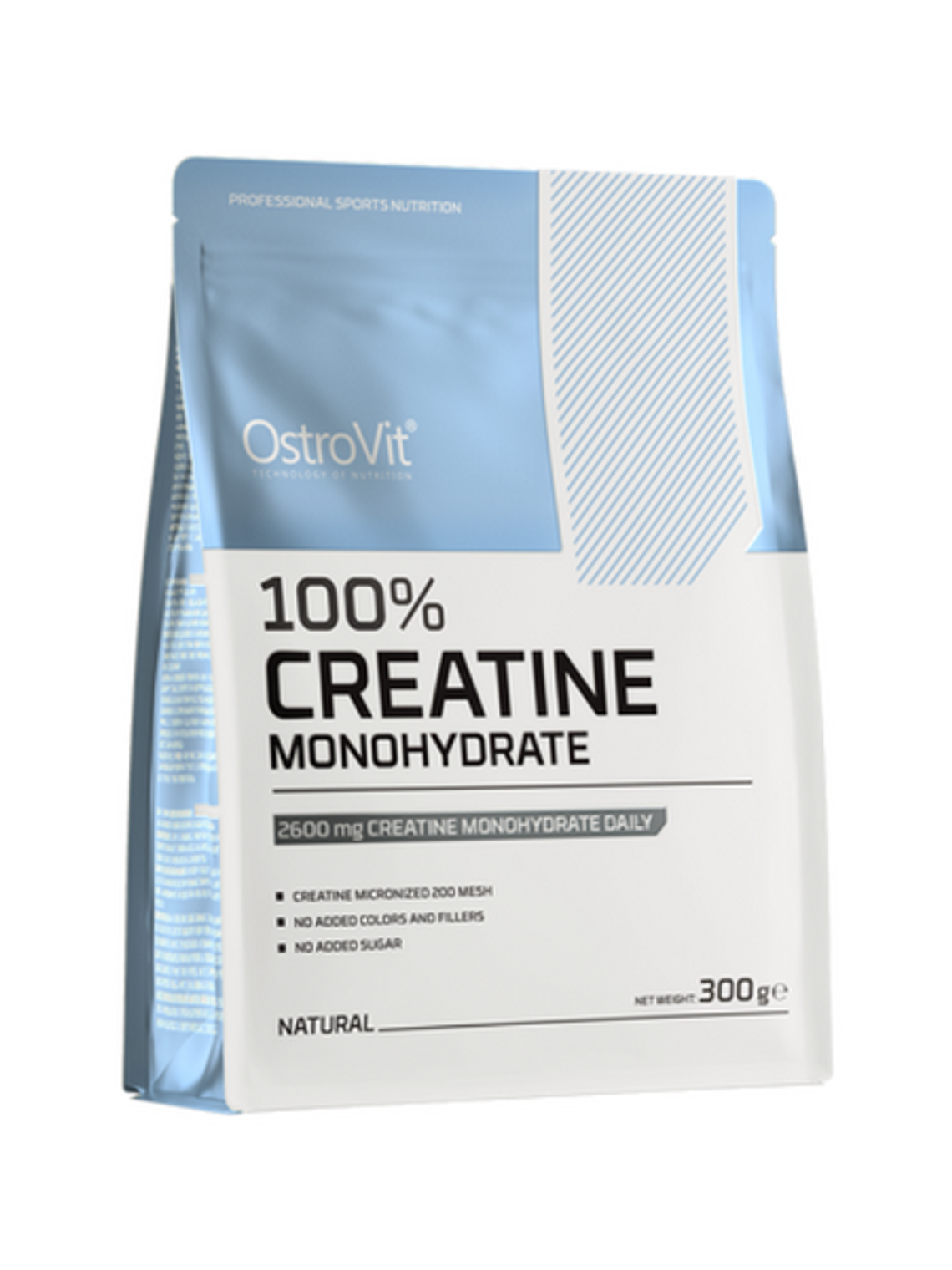 CREATINA Monohydrate - 300 grs / 100 servicios, unflavored 1