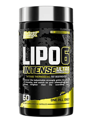 Lipo 6 INTENSE UC - 60 caps / 60 servicios