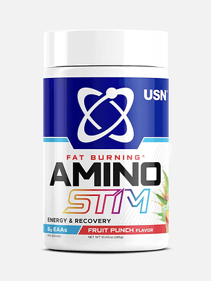 AMINO STIM Energy & Recovery - 285 grs / 30 servicios, fruit punch