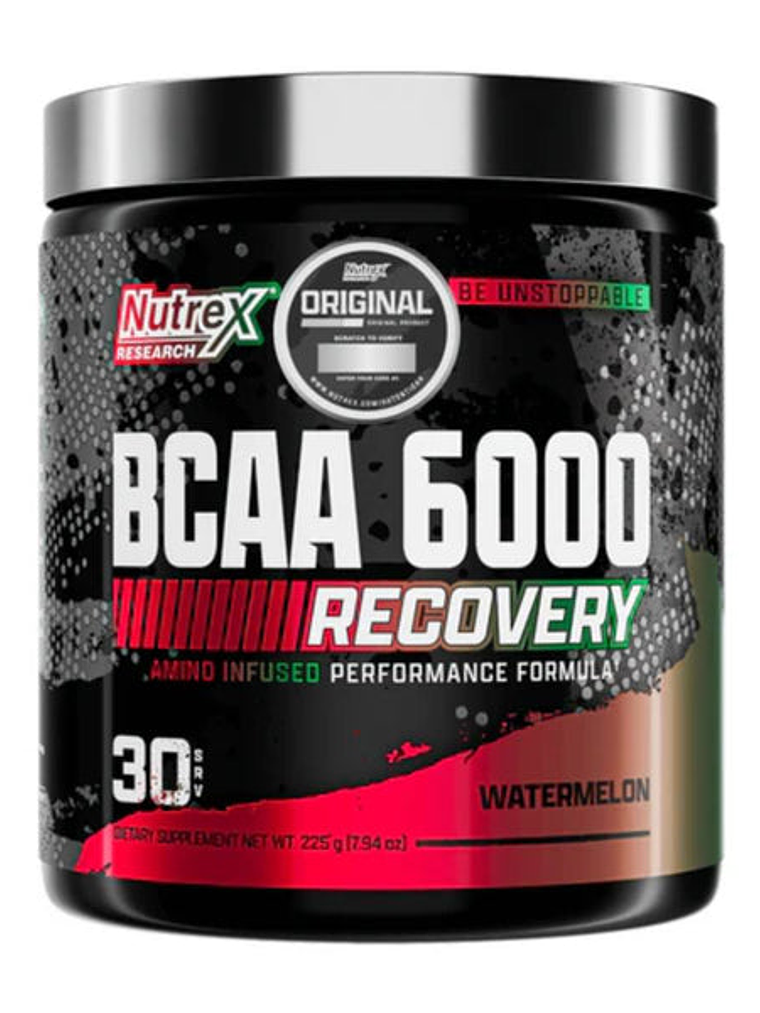 BCAA 6000 Recovery - 225 grs / 30 servicios, watermelon 1