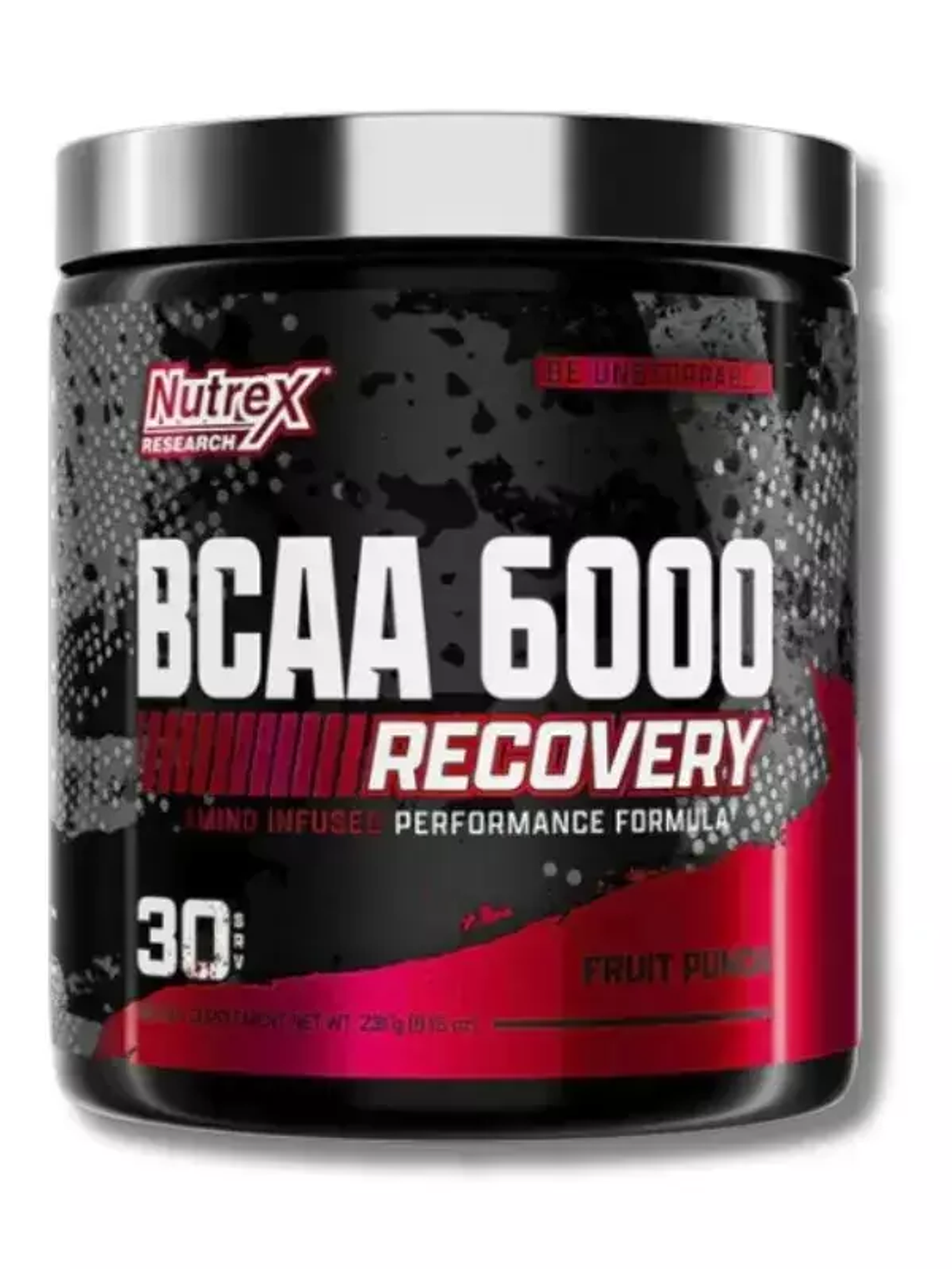 BCAA 6000 Recovery - 231 grs / 30 servicios, fruit punch 1