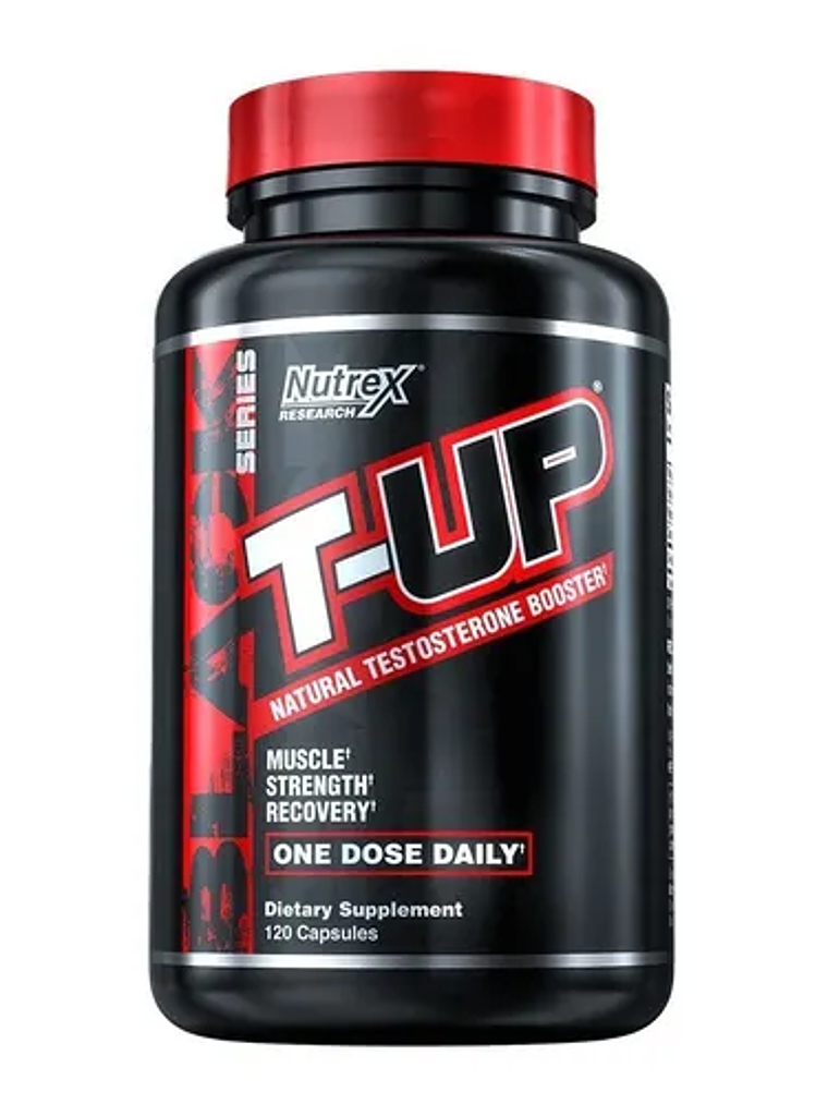 T-UP Natural Testosterone Booster - 120 caps / 30 servicios 1