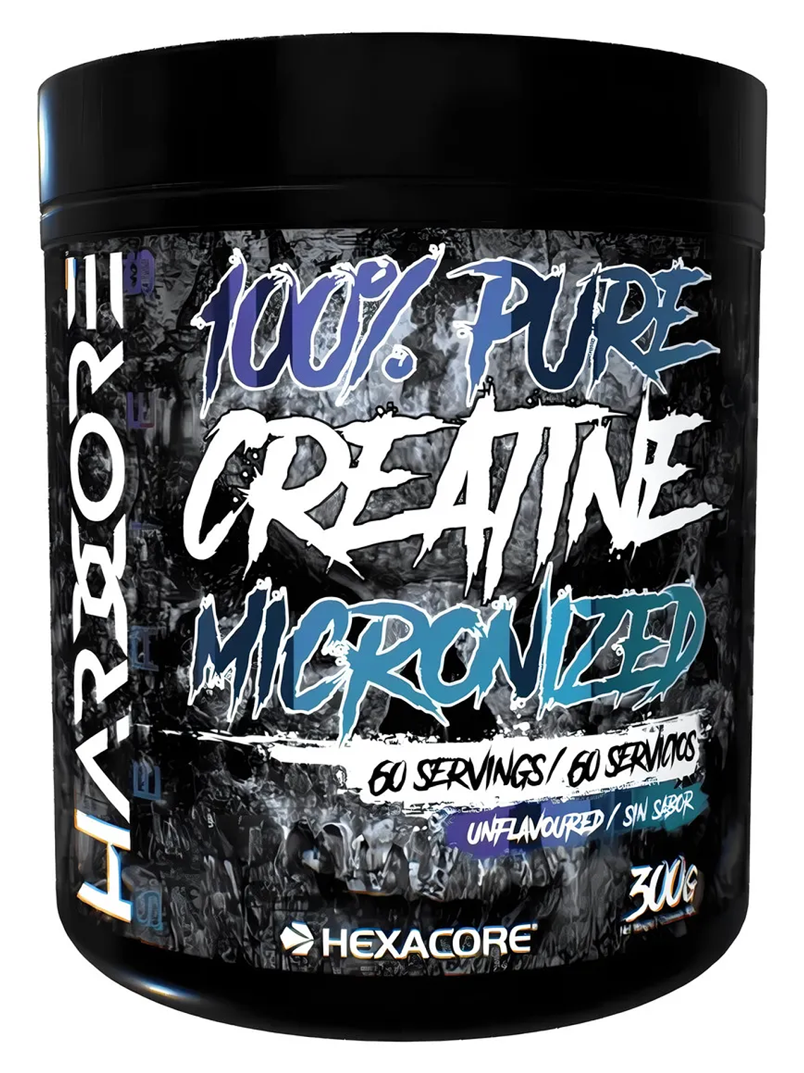 100% PURE Creatina Micronized - 300 grs / 60 servicios, unflavored 1