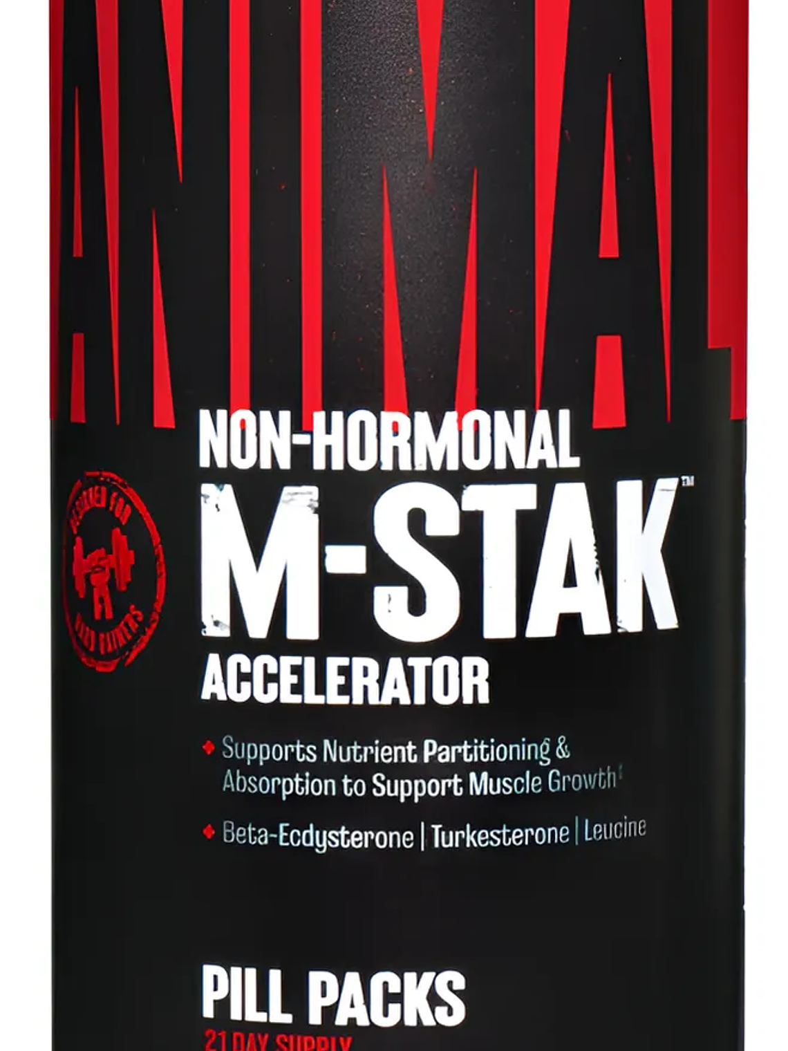 ANIMAL M-STAK Non-Hormonal ACELERATOR USA - 21 packs / 21 servicios 1