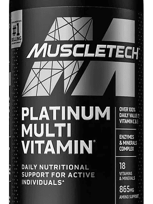 MULTI VITAMIN Platinum - 180 tabs / 60 servicios