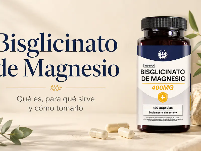 Bisglicinato de magnesio: qué es, para qué sirve y cómo tomarlo