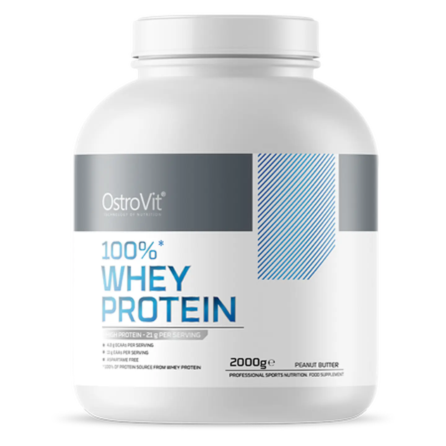 Ostrovit Proteina 100% Whey 2000 G Peanut Butter 1