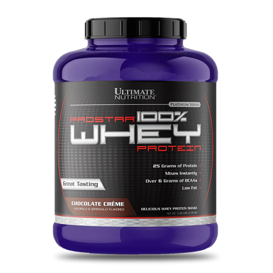 Ultimate Proteina Prostar 100% Whey 5.28 Lb Chocolate Créme 1