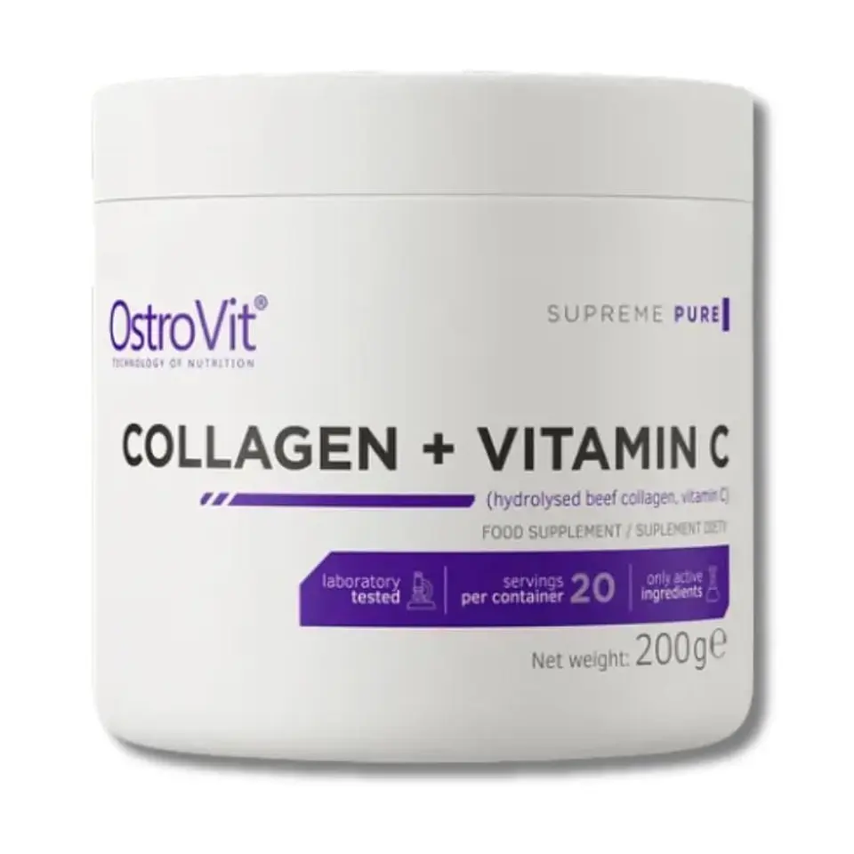 OstroVit Colágeno + Vitamina C – 200 grs Sin Sabor 1