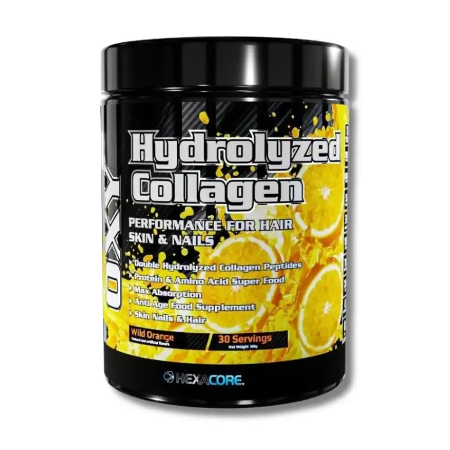Colágeno OXY Hydrolyzed 366 grs (30 servicios) wild orange 1