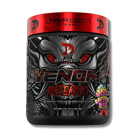 Pre entreno VENOM INFERNO Extreme Pre Workout Dragon’s Blood (40 servicios)