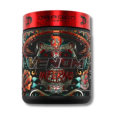 Pre entreno VENOM INFERNO Extreme Pre Workout Sandileta Shot (40 servicios)